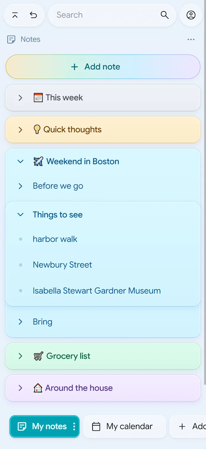 Nest Note App Overview